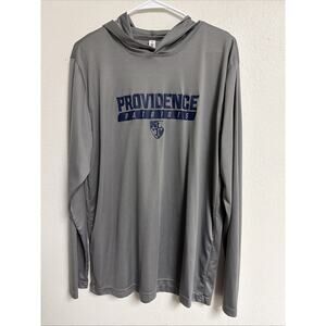 Team 365 Thin Hoodie Pull Over Providence Patriots Grey Mens Large